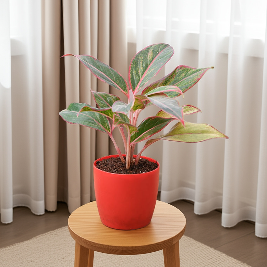 buy  Aglaonema lipstick red